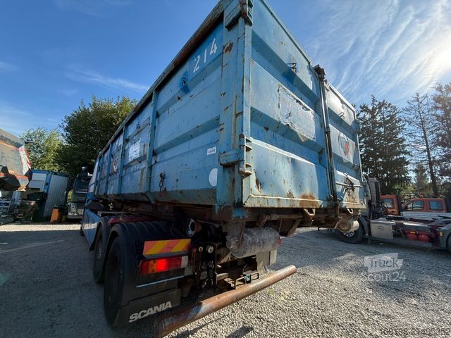 Tovornjak s kavljem za kontejnerje SCANIA R420