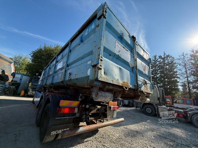 Tovornjak s kavljem za kontejnerje SCANIA R420