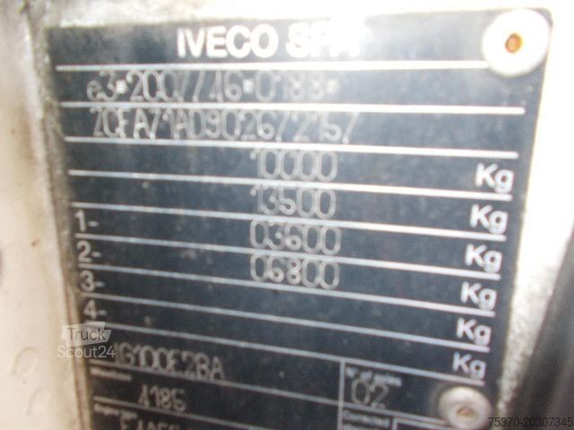 Ledusskapja kravas automašīna IVECO EUROCARGO ML100E19