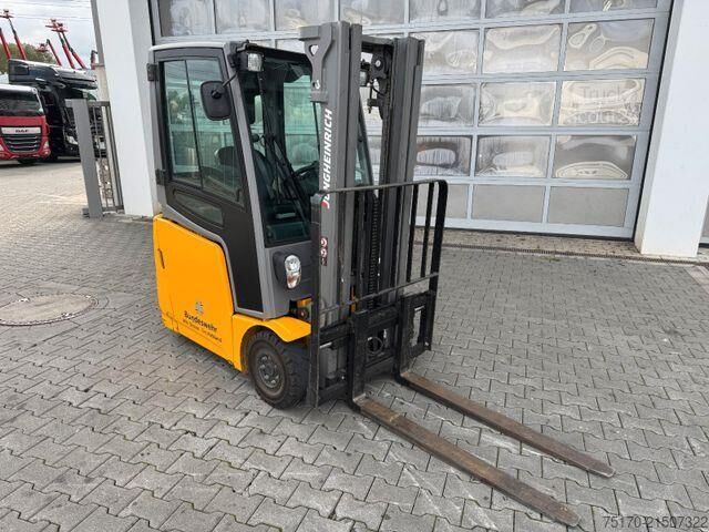 Gaffeltruck Jungheinrich EFG 215 / Triplex: 4.25m! / SS / nur 716h!