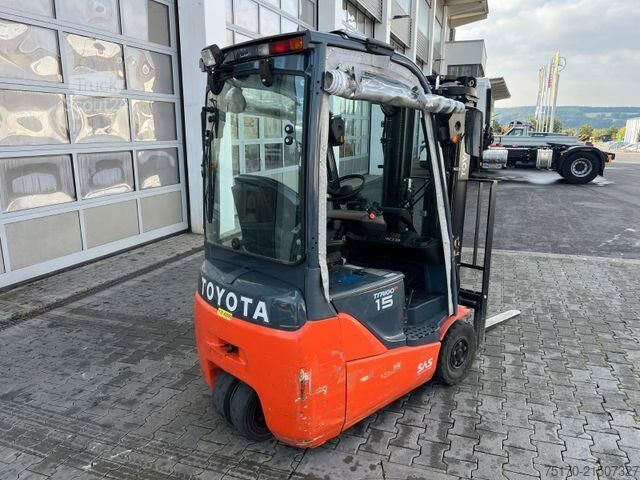 Gaffeltruck Toyota 8FBET15 / Triplex: 4.30m / nur 1.187h! / SS