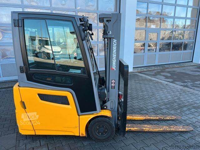 Gaffeltruck Jungheinrich EFG 215 / Triplex: 4.25m! / SS / nur 995h! Waage