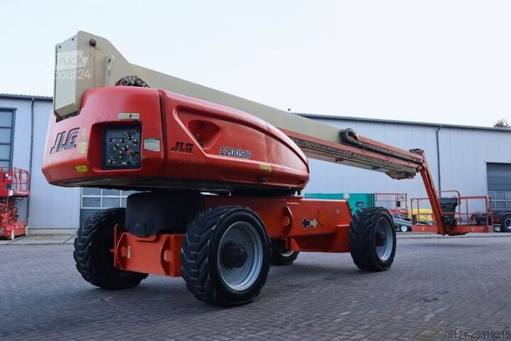 Plataforma de trabalho telescópica articulada JLG 1200SJP Diesel, 38.7m Working Height, 23.5m Reach,