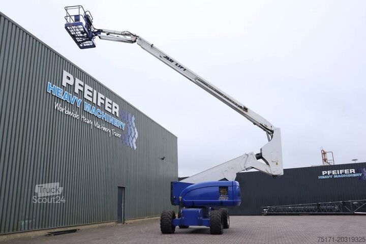 Articulated telescopic work platform JLG 800AJ Diesel, 4x4x4 Drive, 26.5m Working Height, 1
