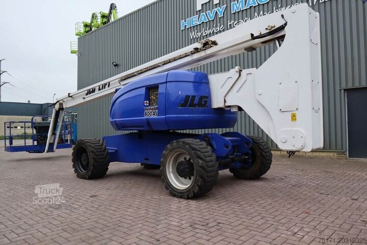 Gelenkteleskoparbeitsbühne JLG 800AJ Diesel, 4x4x4 Drive, 26.5m Working Height, 1