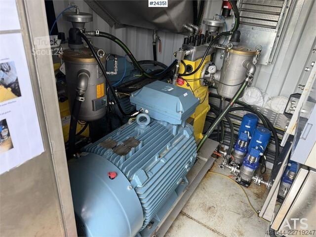 Statybinė mašina Hammelmann HDP 143 High-Pressure Water Pump: