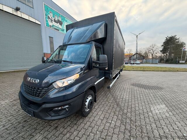 Фургон с брезентова завеса IVECO Daily 72C18 Hi-Matic Pritsche Plane+LBW*2 stück