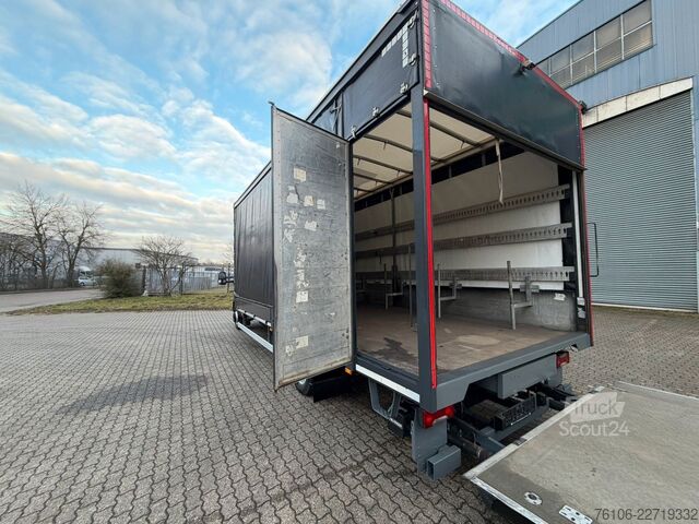 Фургон с брезентова завеса IVECO Daily 72C18 Hi-Matic Pritsche Plane+LBW*2 stück