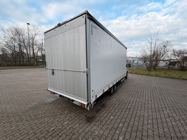 Transportador con plataforma y toldo FIAT Ducato Plane Tandemachse 3 Achsen