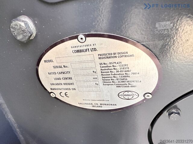 4-сторонний вилочный погрузчик Combilift C3000CB / LPG / TRIPLEX MAST / 5500MM