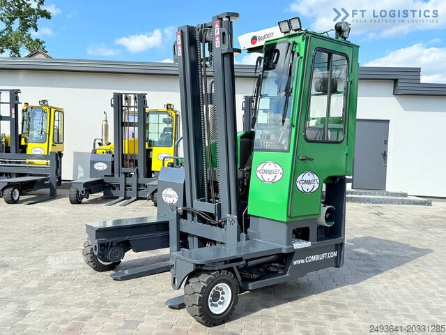 Четырёхходовой вилочный погрузчик Combilift C3500 / DUPLEX - 4100 / EXTENDABLE FORKS