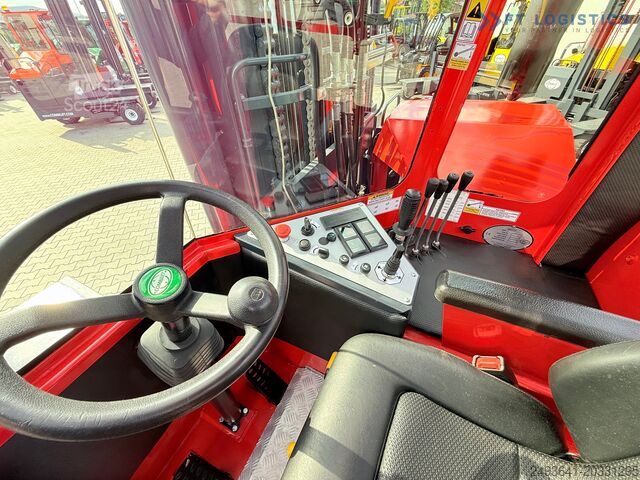 Четырёхходовой вилочный погрузчик Combilift C8000 GAS TRIPLEX 8300 WIDE POSITIONER