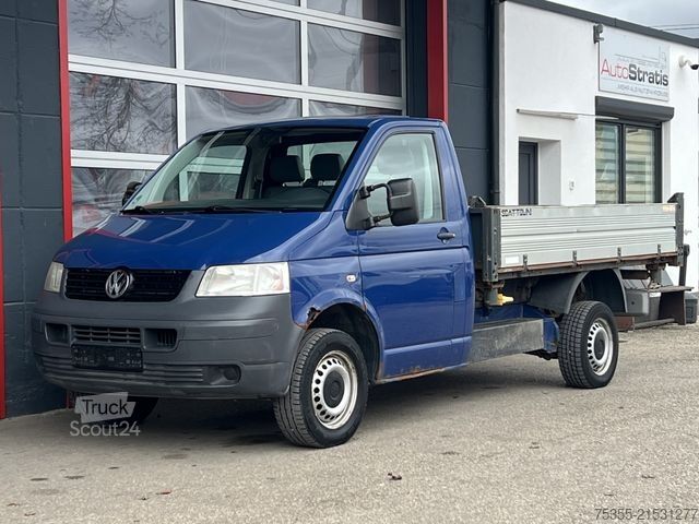 Furgón volquete VOLKSWAGEN T5 2.5 TDI LANG 4Motion 4X4 AHK 3-Sitze