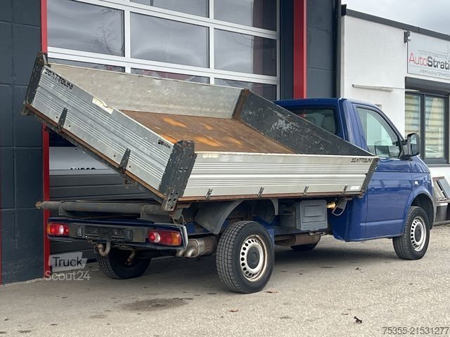 Furgón volquete VOLKSWAGEN T5 2.5 TDI LANG 4Motion 4X4 AHK 3-Sitze