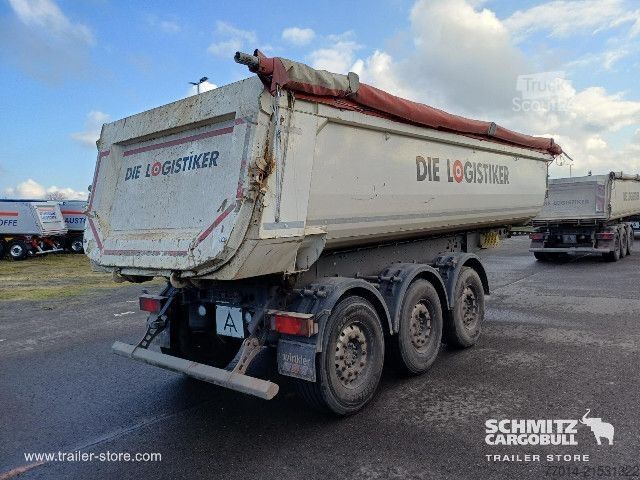 Tipper semitrailer Schmitz Cargobull Tipper Steel half pipe body