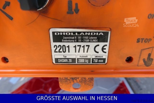 Furgona puspiekabe KRONE Rolltor LBW Liftachse Schlüssellochwände ¤429.-m