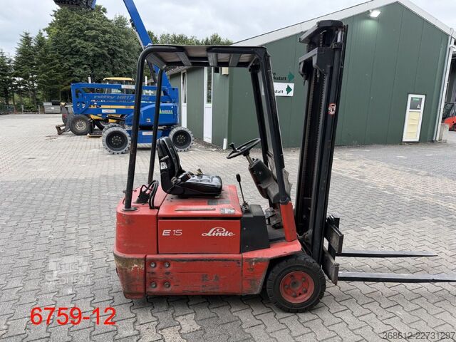 Chariot élévateur frontal Linde E 15