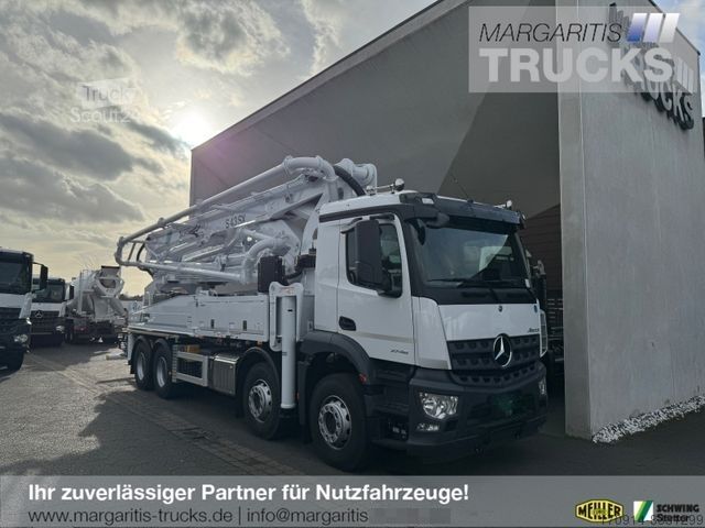 Автобетононасос MERCEDES-BENZ Arocs3746B 8x4 E6 GSR Schwing S43SXIII Easy-Flex