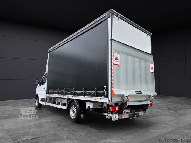 Gardinsided kassevogn RENAULT Master Pritsche Schiebeplane Automatik LBW Klima