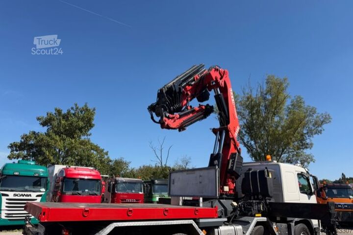 Gru montata su autocarro VOLVO FM 480 SZM 8x2 Fassi 1100 FlyJIP+Troil