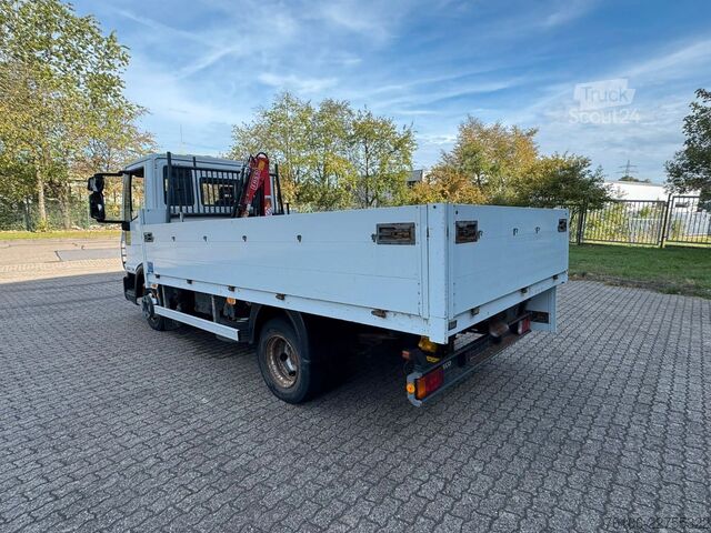 Pick-up varebil IVECO 75E16 Pritsche mit Kran Fassi