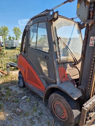 Voorlader vorkheftruck LINDE H40 Gelände Stapler / Ersatzteilspender