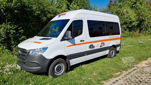 Microbuz MERCEDES-BENZ Sprinter 311 Flexi Boden Rolli Doppel AC