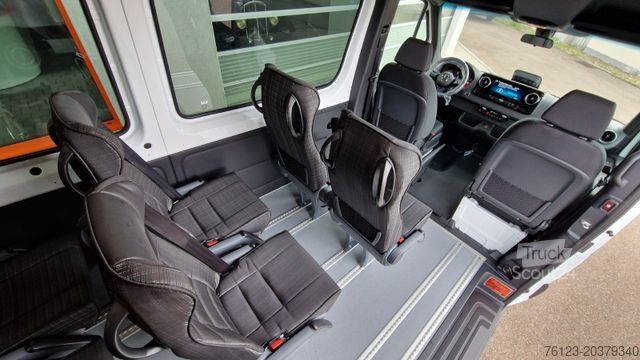 Microbuz MERCEDES-BENZ Sprinter 311 Flexi Boden Rolli Doppel AC