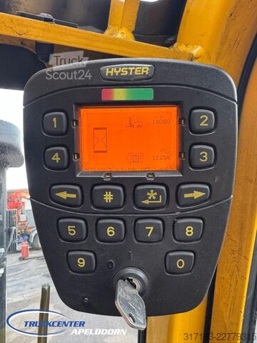 RORO heftruck Hyster J3.5XN Sideshift, Vorkverstelling