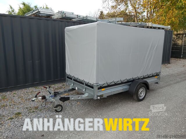 Remorque à voiture Martz großer Planenanhänger 300x150x170cm 1,3t