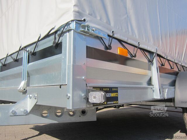 Remorque à voiture Martz großer Planenanhänger 300x150x170cm 1,3t