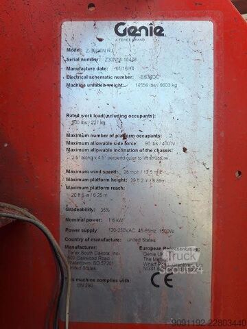 Kĺbová teleskopická pracovná plošina Genie Z-30/20N RJ