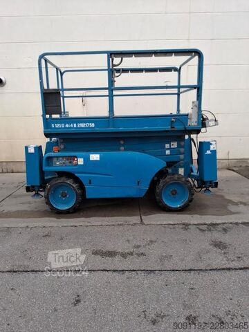 Makaslı kaldırma Haulotte COMPACT 12 DX
