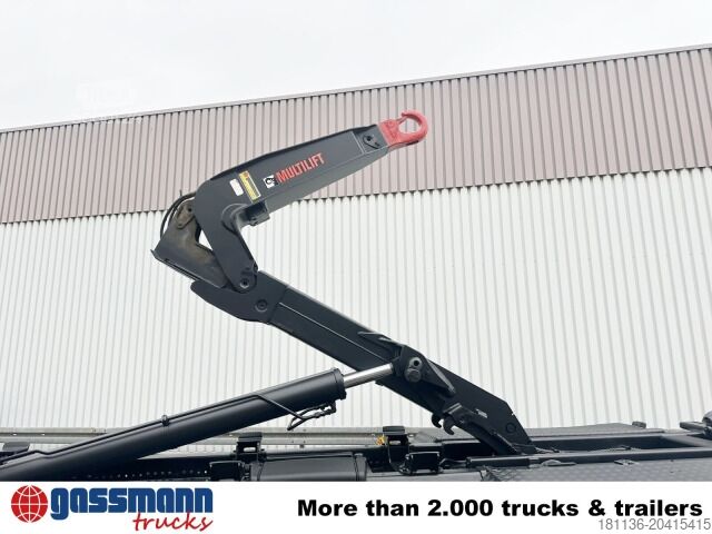 Abrollkipper MAN TGS 35.400 8x4 BL, Schub-Knick bis 6,5m Container