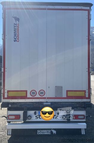 Odprta polprikolica s ponjavo Schmitz Cargobull SCS 24/L 13.62 X-Light