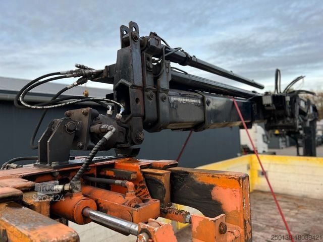 Ciężarówka z płaską platformą MAN TGS 26.400 EU6 HLK Kran