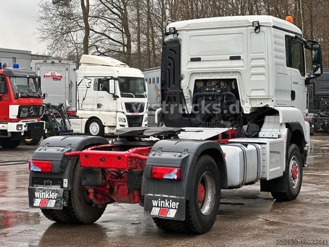 Стандартный седельный тягач MAN TGS 18.500 4x4 Blatt-/Luft, Kipphydraulik Euro6