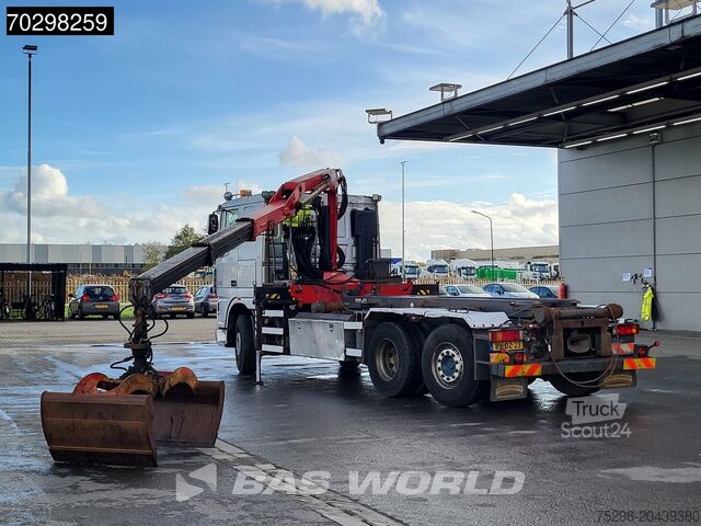 Kábeles rendszer DAF XF105.410 XF 6X2 NL-Truck HMF 1643 Z2 Crane 24T...