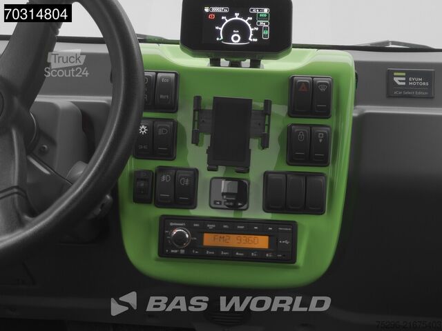 Навантажувальна платформа EVUM Motors aCar 4x4 Open Laadbak 100% Elektrisch 23kWh Pri...