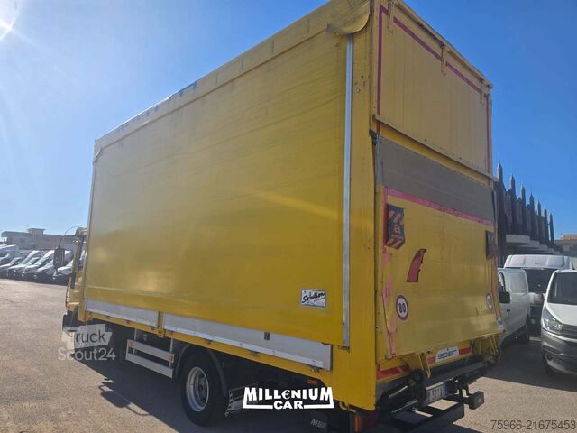 Plattewagen met zeil Iveco 75E17 CENTINATO 6,20 SPONDA DISCO