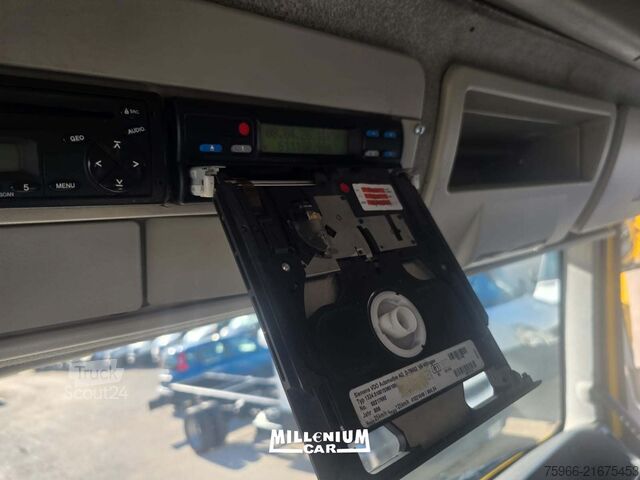 Plattewagen met zeil Iveco 75E17 CENTINATO 6,20 SPONDA DISCO