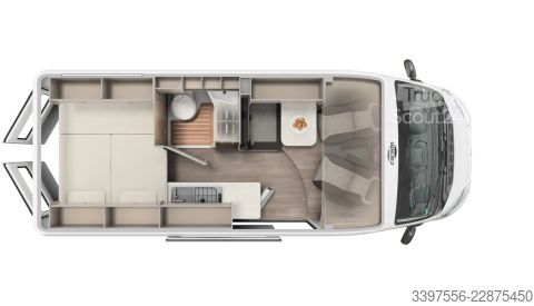 Autocaravana Carado CV 600 Pro Aufstelldach, Solar, 1. Hand