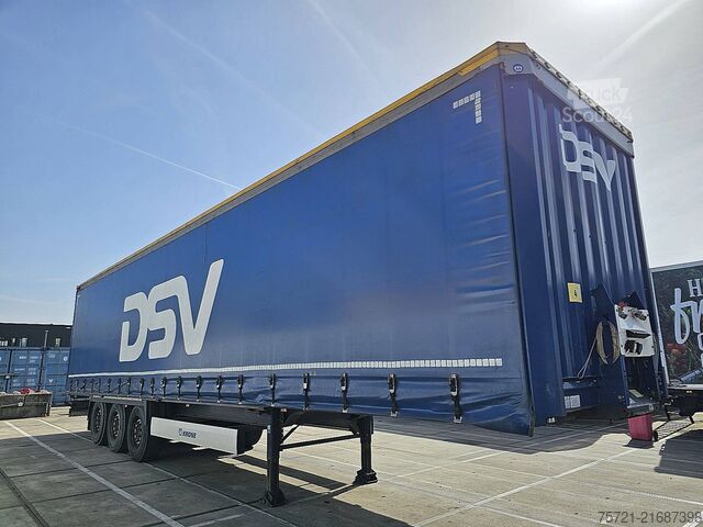 Schiebeplanen KRONE SD DISC BRAKES EDSCHA