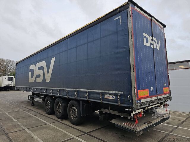 Sliding tarpaulins SCHMITZ SCB S3T TAILLIFT LBW KLEP