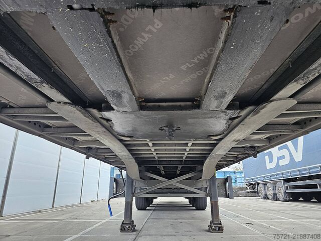 Sliding tarpaulins SCHMITZ SCB S3T TAILLIFT LBW KLEP