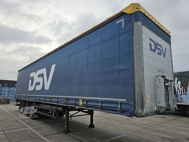 Sliding tarpaulins SCHMITZ SCB S3T TAILLIFT LBW KLEP