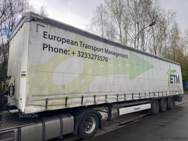 Sliding tarpaulins Krone **BELGIAN TRAILER**