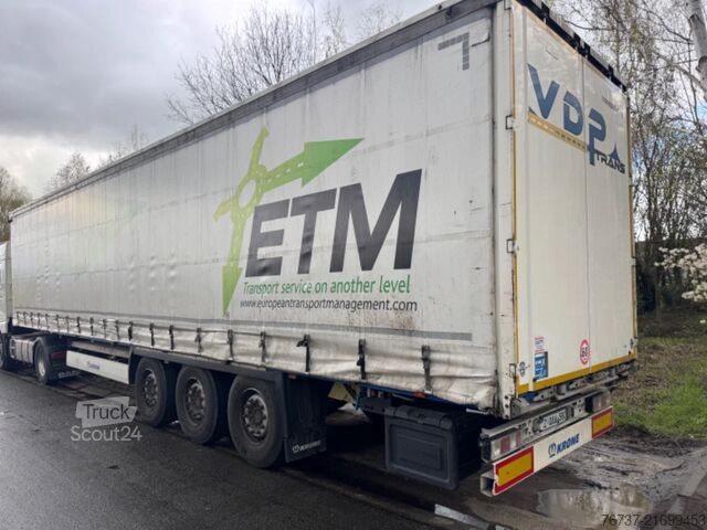 Sliding tarpaulins Krone **BELGIAN TRAILER**