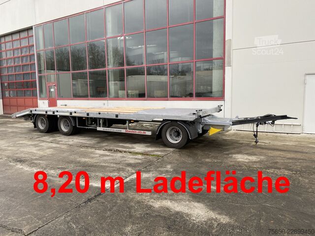 Tieflader Anhänger Möslein T 3-8,20 P OR  3 Achs Tieflader gerader Ladefläche 8,10 m,Neufahrzeug