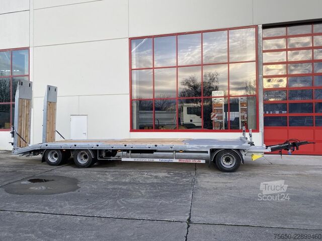 Tieflader Anhänger Möslein T 3-8,20 P VB H1 Blatt  3 Achs Tieflader mit gerader Ladefläche 8,10 m, Neufahrzeug